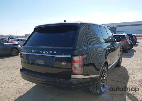 2016 Land Rover Range Rover 3.0L V6 Turbocharged Diesel Hse Td6 из США, поврежденный, VIN SALGS2KF0GA249420